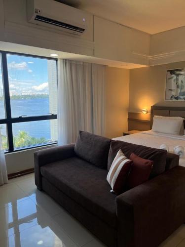 Ponta Negra Hotel | Flat Tropical Executive - Linda vista para o rio