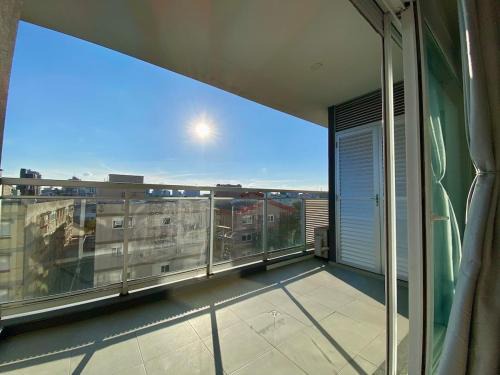Simoes Lopes Apartment | Flat Xavante no Centro Com Garagem, Vista e Mobilia