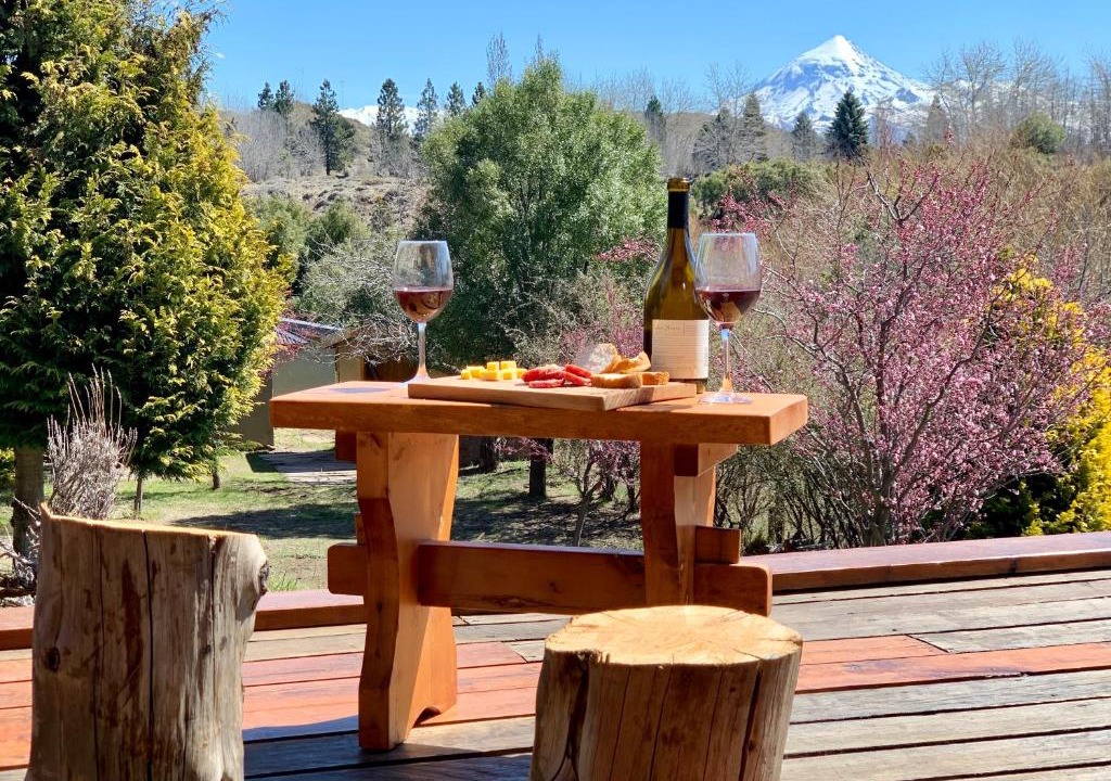 Junin de los Andes Ski Chalet | Great Views Fly Fishing Cabin Chimehuín Patagonia