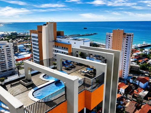 Praia de Iracema Apartment | Hosts BR - Condomínio com Rooftop e Vista Mar