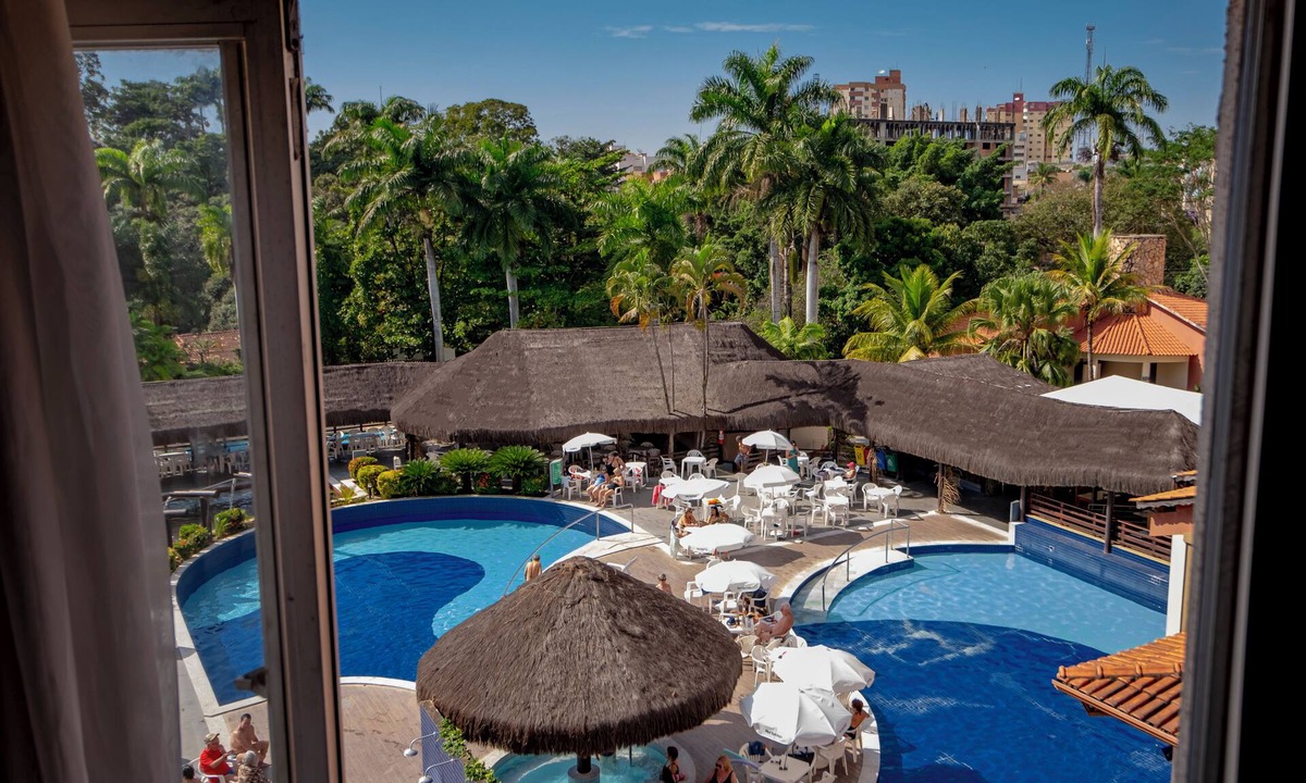 Prive das Caldas Hotel | Hot Springs Flat Apart Hotel c. Banheira