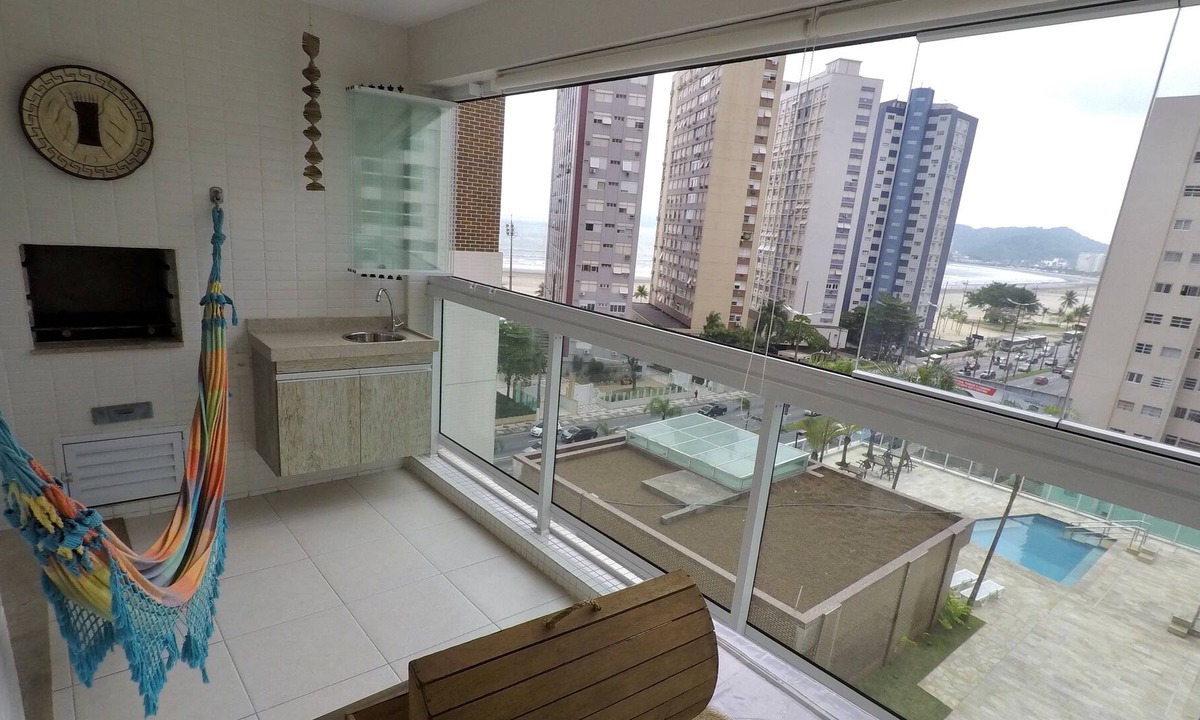 Itarare Apartment | IN SANTOS, LEISURE AND COMFORT WITH A VIEW TO THE SEA !!