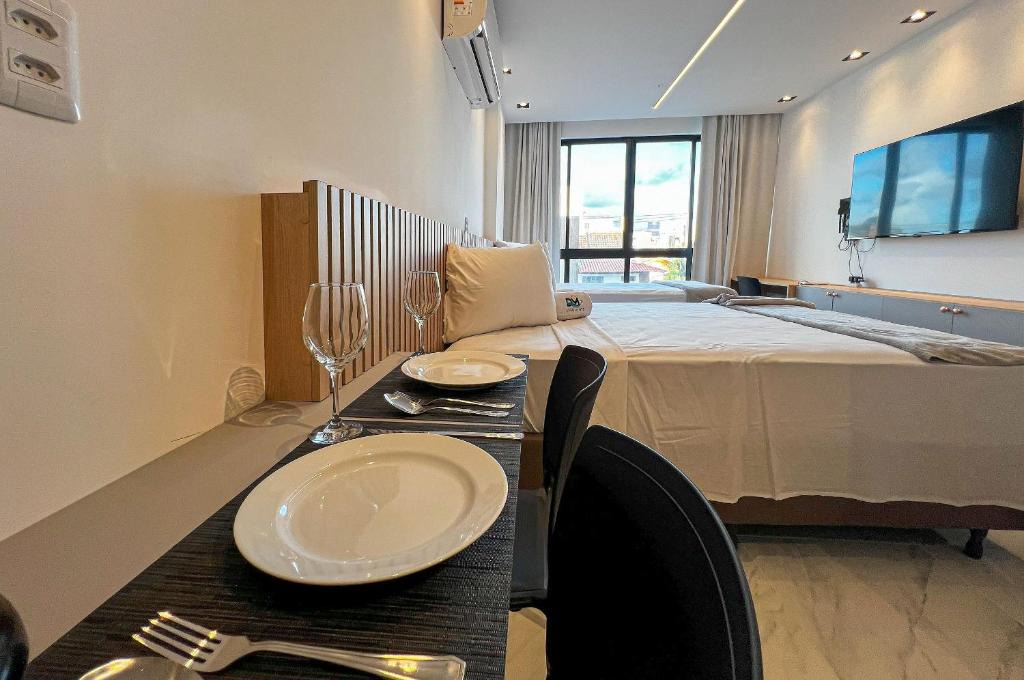 Cabedelo Apartment | Intermares Moderno Studio 3 pessoas 300m Praia