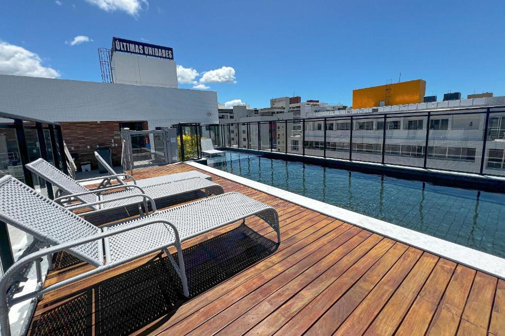 Intermares Apartment | Intermares Flat Moderno e Sofisticado 100m Praia