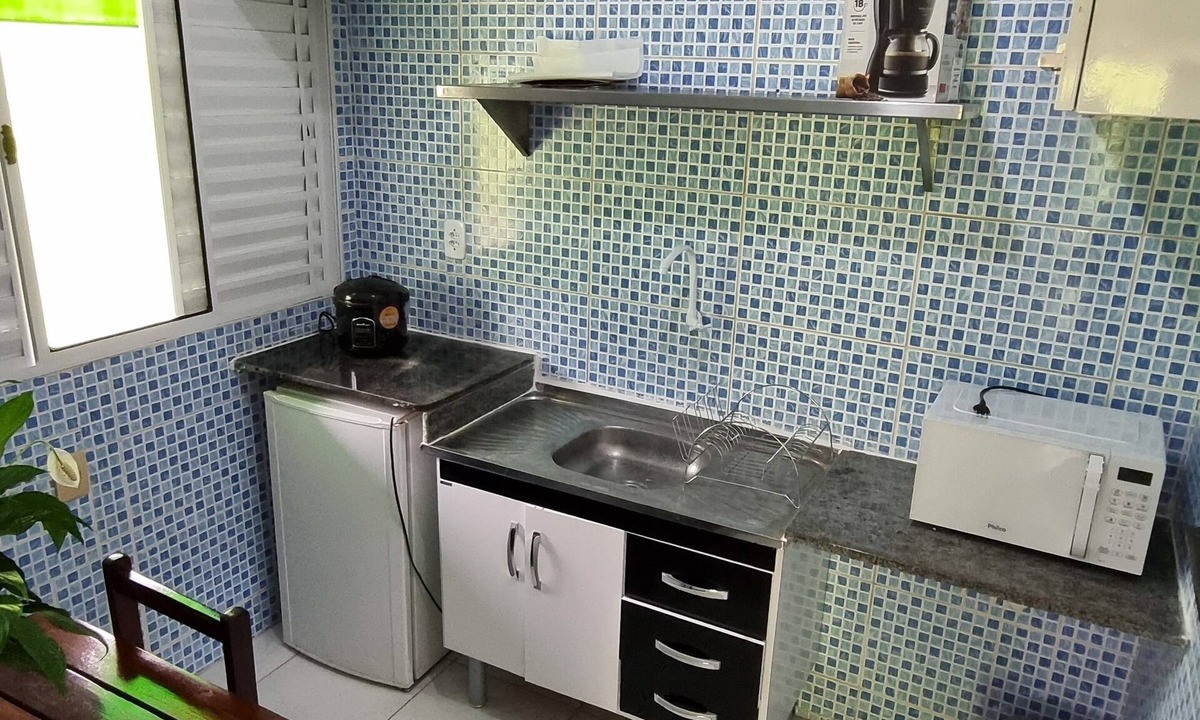 Sumare Apartment | Kitnet em Caraguatatuba 200 Metros do Centro com Wi-fi