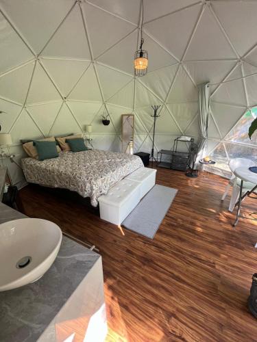Canton Quepos Apartment | La Comarca River Glamping Dome near Manuel Antonio