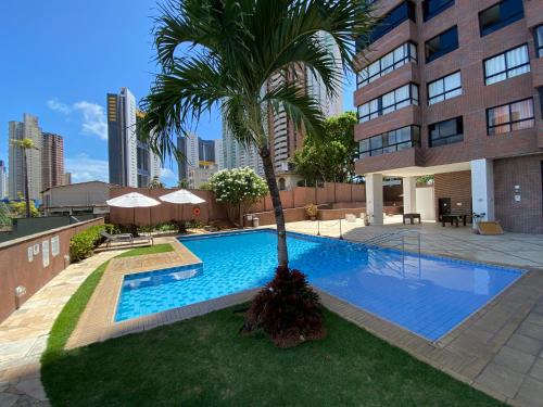 Conjunto ALAGAMAR Apartment | Laccurti Studios - 2 Suítes - Piscina, Academia & Mini Conveniência