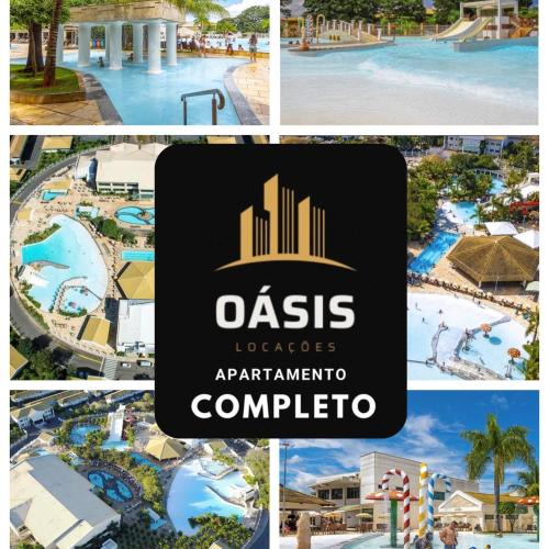 Jardim Paraiso Apartment | Lacqua Diroma 1 Jardins Acqua Park 24 Horas Incluso