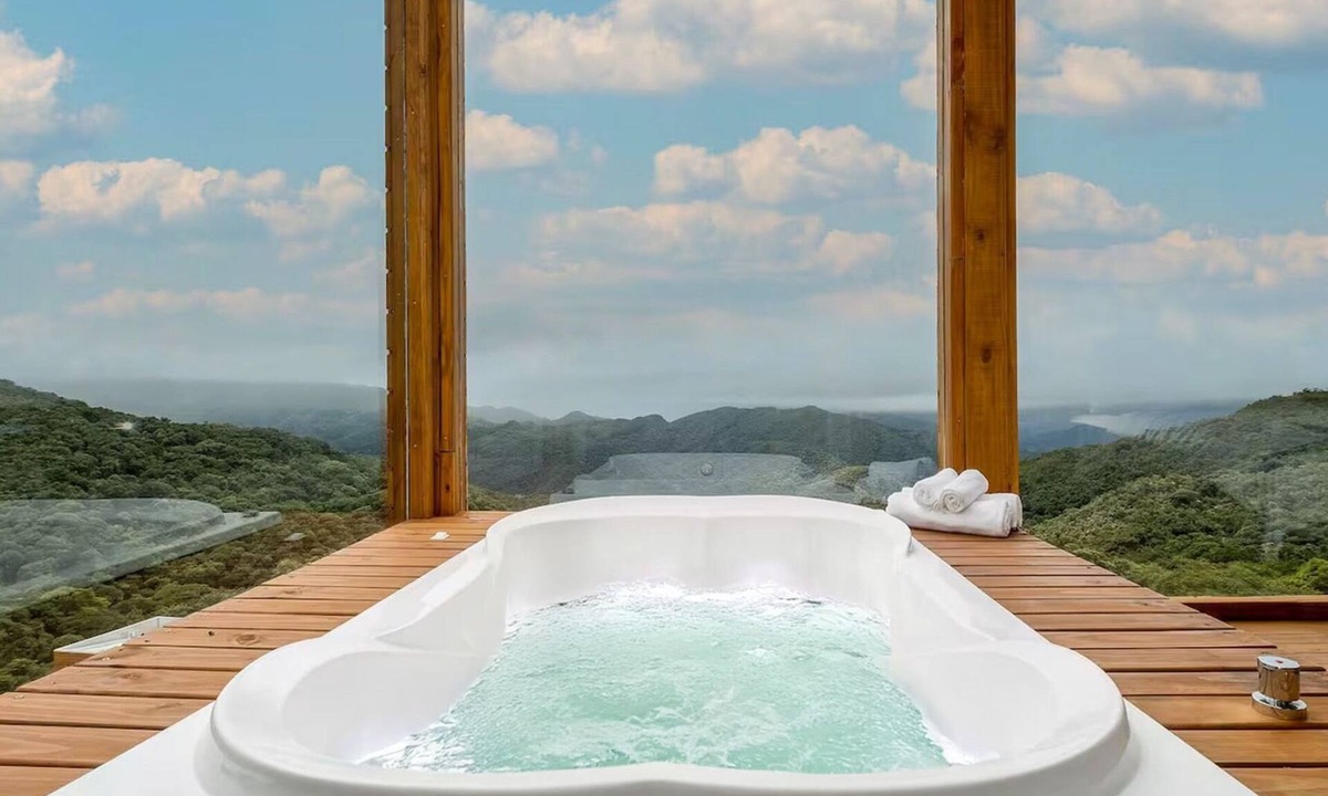 Anitapolis Apartment | Linda cabana com jacuzzi VST013