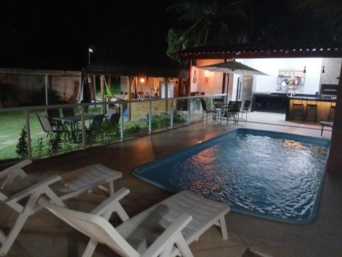 Recanto da Sereia House | Linda casa com piscina, quiosque e churrasqueira a 150 metros da praia