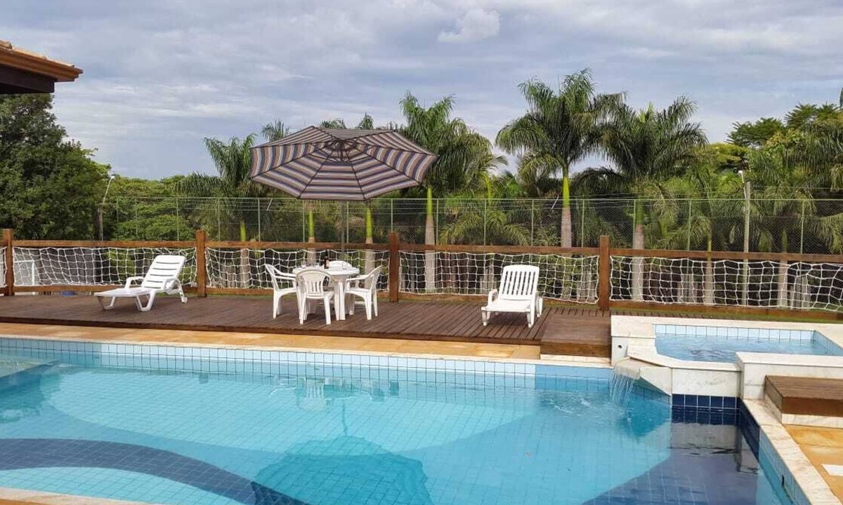 Nova Odessa House | Linda Chácara de Aluguel Para Temporada