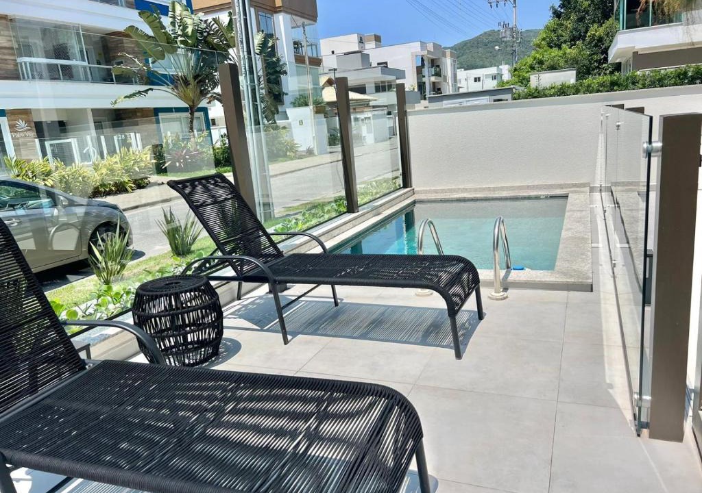 Governador Celso Ramos Apartment | Lindo! Apto na praia de Palmas! BI02I