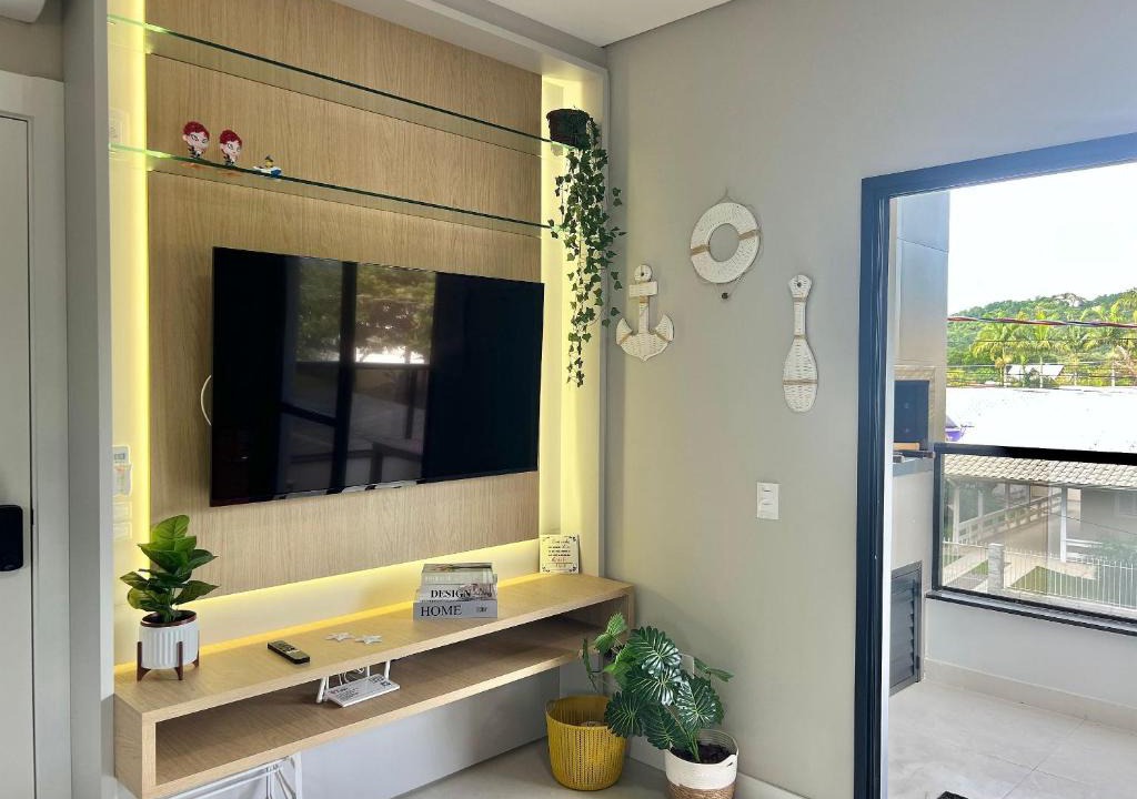 Governador Celso Ramos Apartment | Lindo! Apto na Praia Grande - ZC02I