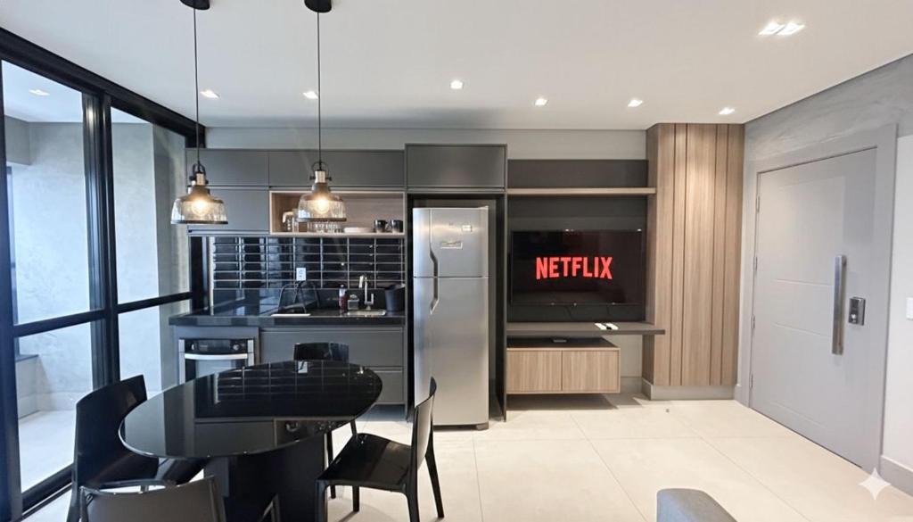 Jardim dos Estados Apartment | Lindo Studio Com Vista para Cidade