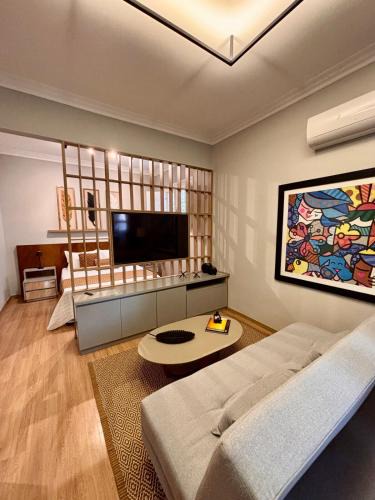 Leblon Apartment | Loft com área externa na quadra da praia do Leblon