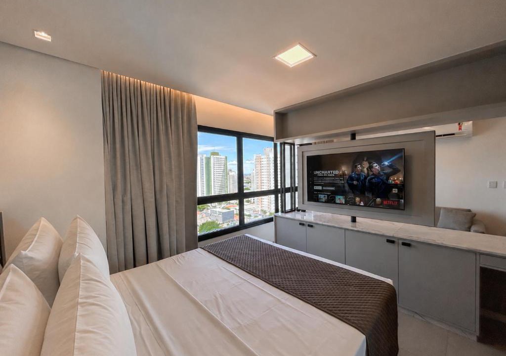 Santa Fe Apartment | Loft Confortável e Luxuoso ao lado do Shopping CG.
