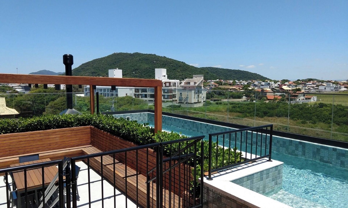 Lagoa Pequena Apartment | Loft no Novo Campeche, Terraço com Piscina ZR2092