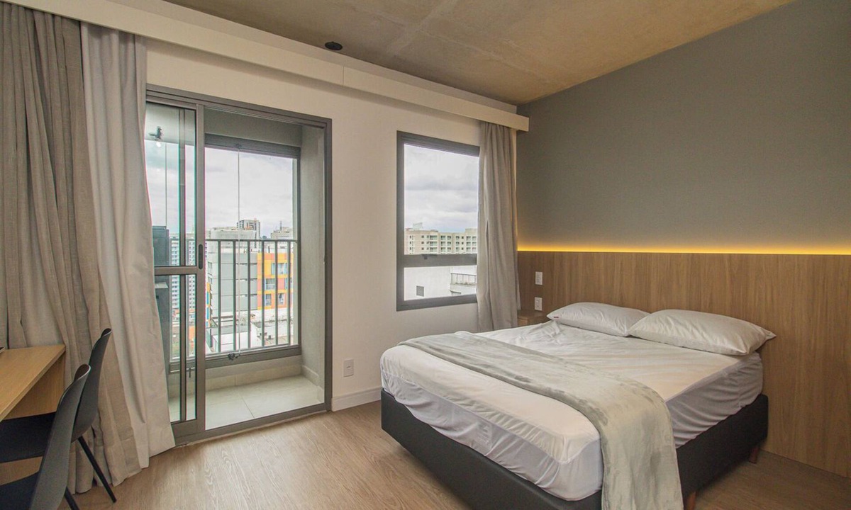 Indianopolis Apartment | Loft Pet Friendly com Academia a 450m do Metrô