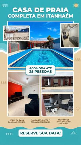 Gaivota House | Mansão pavão em praia itanhaém