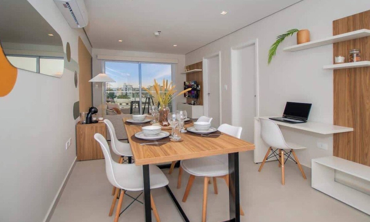 Asuncion Apartment | Modern Asuncion Stay | Pool & Gym | Dining Nearby