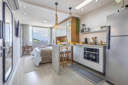 Laranjeiras Apartment | Modern loft with a view of Sugarloaf Mountain