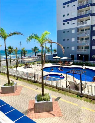 Balneario Umurama Apartment | Mongaguá brisas do mar- Apartamento pé na areia