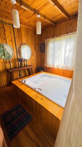 Campo Alegre Ski Chalet | Morada Alma Gêmea Chalé casal hidro e mirante