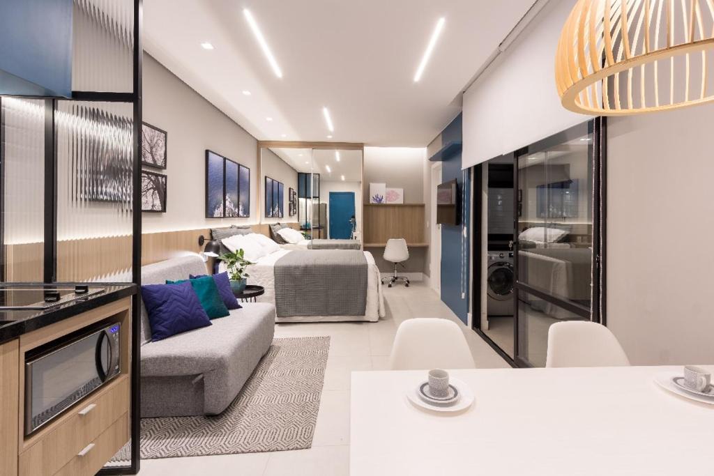 Itaim Bibi Apartment | No Coração do Itaim, ESTUDIOS e Apto de 2QR 2B Completos, Modernos, Aconchegantes - Itaim Star Stay