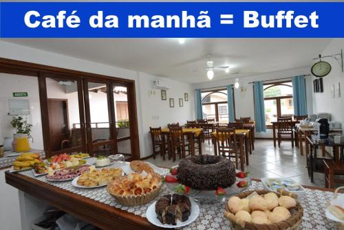 Bombas Hotel | Oceano Pousada - Buffet de café da manhã e serviço de quarto diário