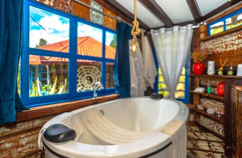 Urubici Villa | OctoCabana com banheira e mirante privativo