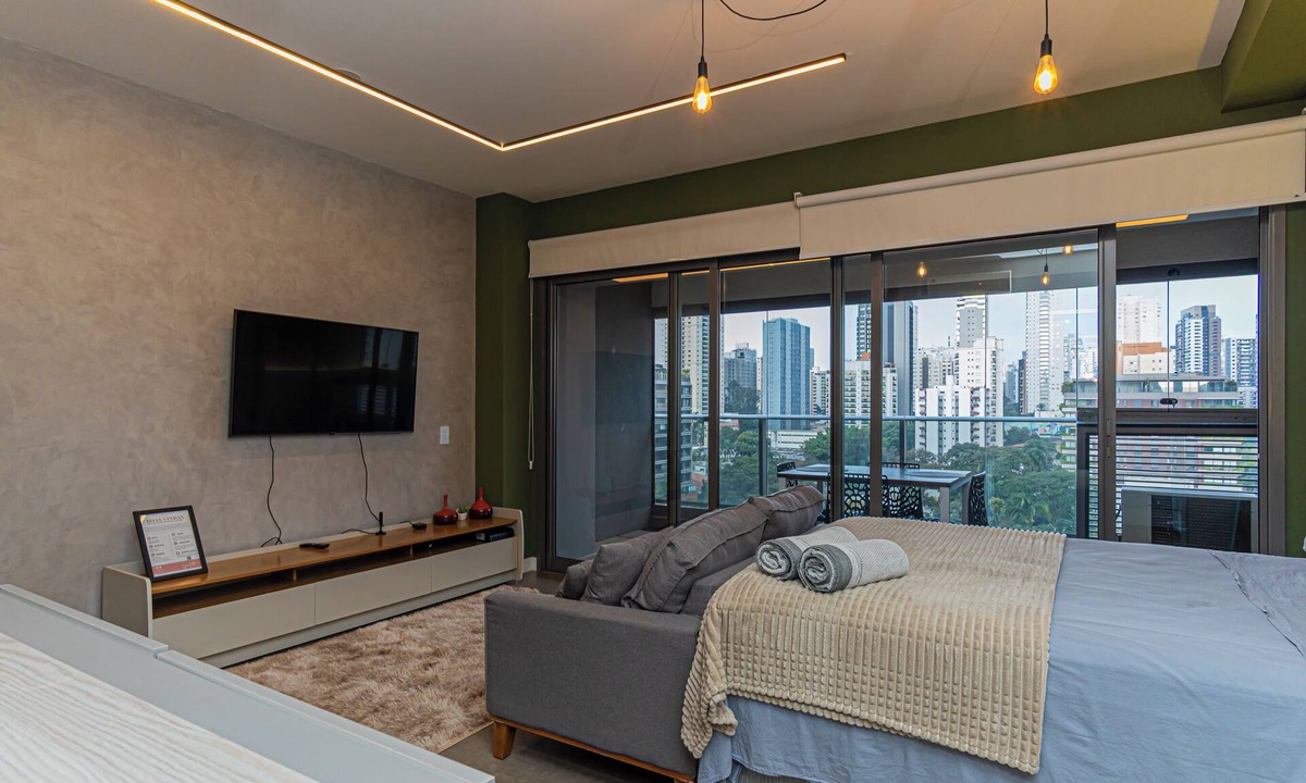 Brooklin Paulista Apartment | Olive Studio - Modern & Sophisticated in Habitarte Brooklin