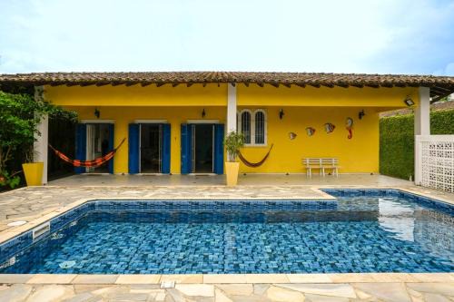 Jardim Rio da Praia House | Pé na Areia com Piscina e Churrasqueira - 2 suítes