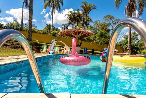 Ibiuna House | Paraíso com Piscina, Churrasqueira, Wi-Fi e Karaokê