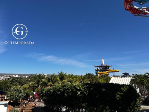 Caldas Novas Apartment | Piazza diRoma com acesso ao Acqua Park