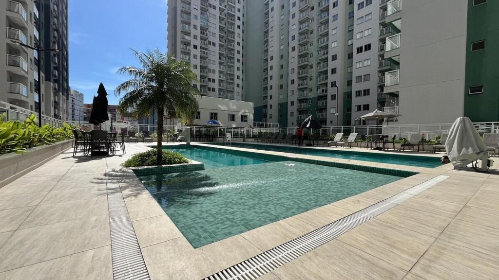 Santo Cristo Apartment | Piscina, academia e sauna para 4 pessoas