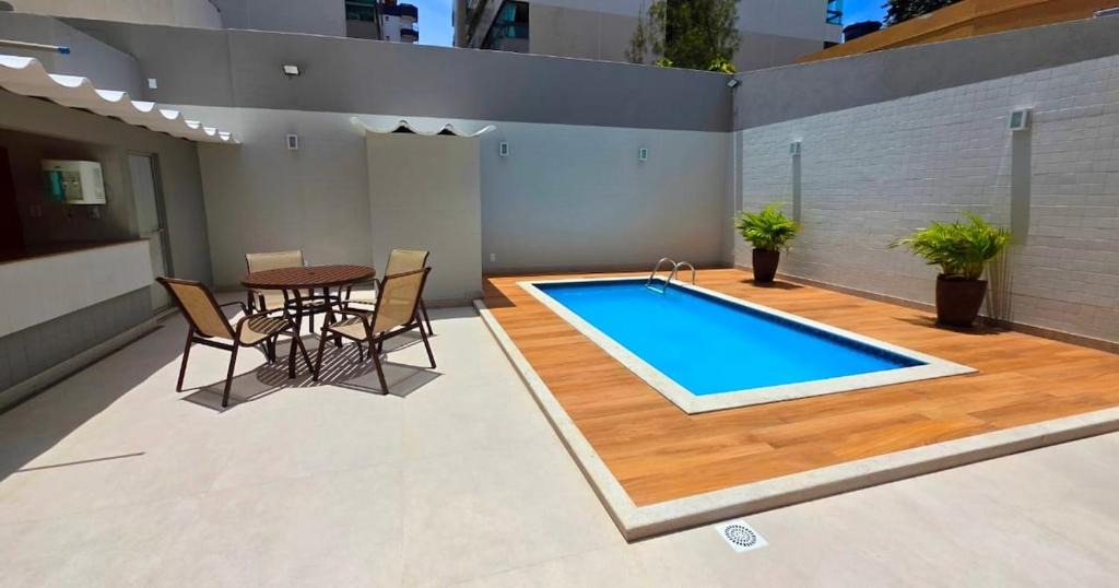 Itapua Apartment | Piscina privativa a 40 passos da praia
