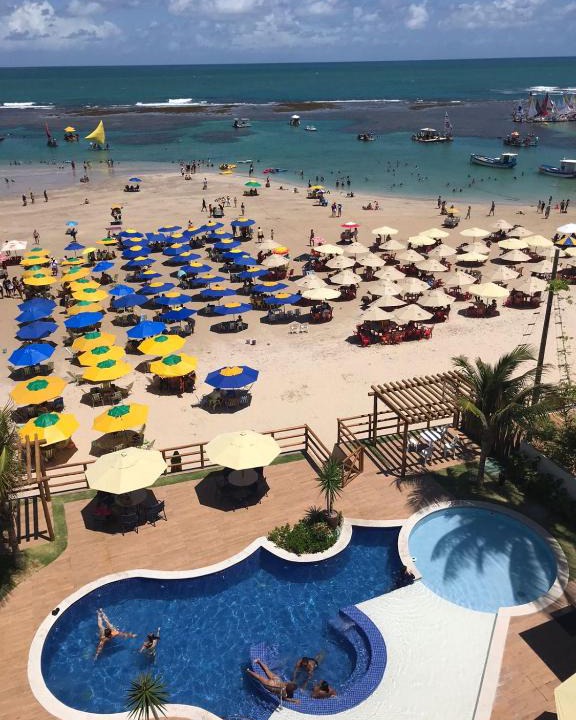 Centro Apartment | PLAGE DU PORTO 204- Beira mar, centrinho turístico