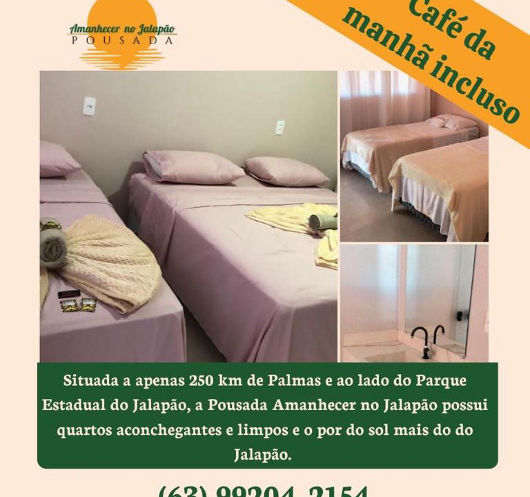 Sao Felix do Tocantins Hotel | Pousada Amanhecer no Jalapão