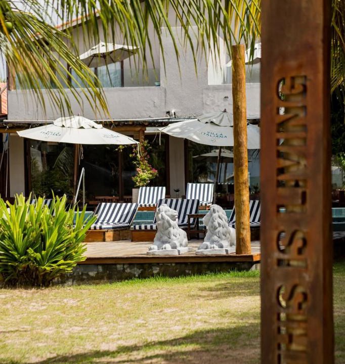 Porto da Rua Hotel | Pousada de Charme Villa Italiana - Pé na Areia