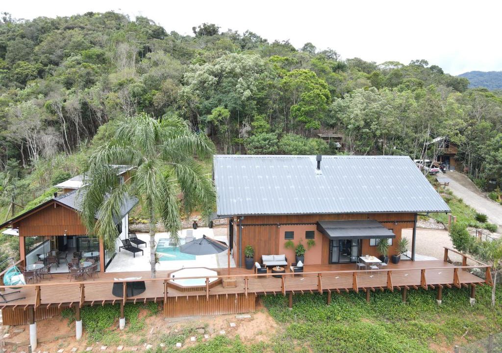 Alto Gasparinho House | Pousada Recanto das Bromélias