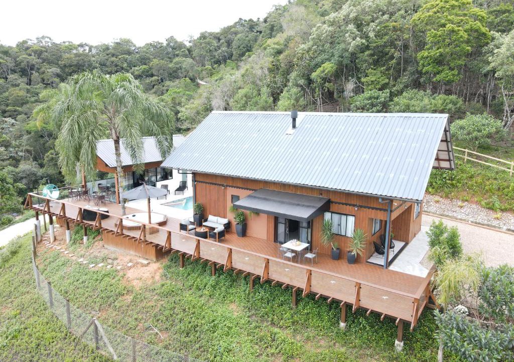 Alto Gasparinho House | Pousada Recanto das Bromélias