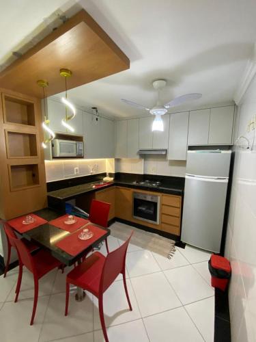 Centro Apartment | Próximo a praia das castanheiras, internet, cooler, cadeiras de praia,roupas de cama e banho