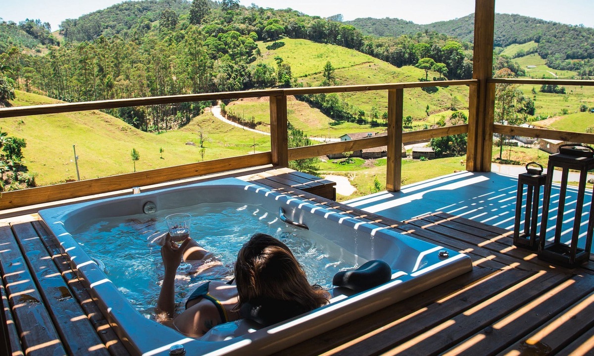 Aguas Mornas Cabin | Prana Chalé com Hidromassagem na Serra