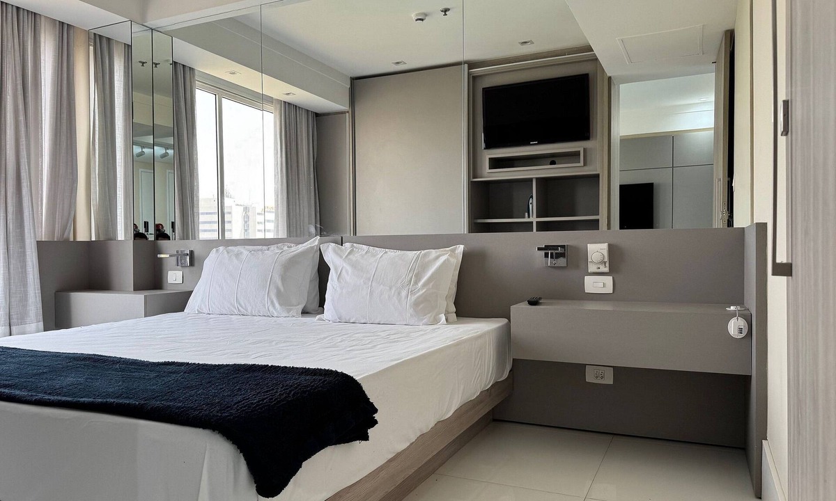 Guarulhos City Centre Apartment | Premium apartment 1 double bed