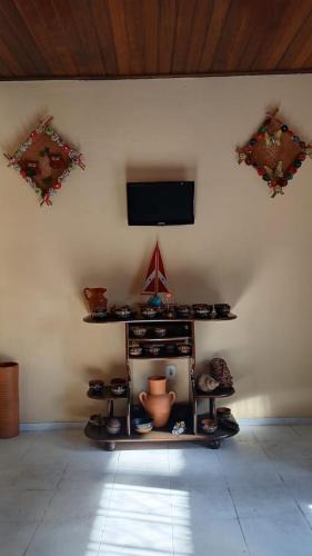 Canudos House | QUARTO PARA 3 PESSOAS em SÃO BRAZ, banheiro compartilhado