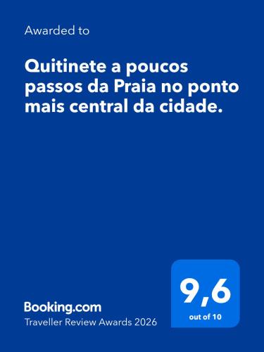 Centro Apartment | Quitinete a poucos passos da Praia no ponto mais central da cidade.