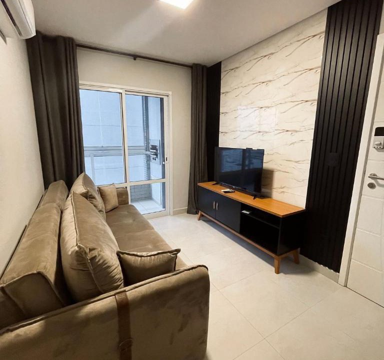 Boqueirao Apartment | Refúgio Perfeito no Boqueirão: Apartamento Moderno a 100m da Praia com Sacada Gourmet e Piscina!