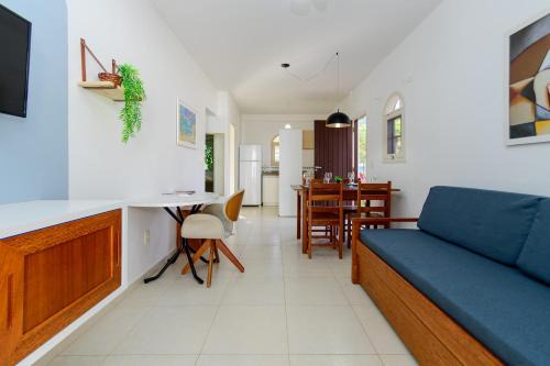 Ponta das Canas Apartment | Refugio Pé na Areia 1 Quarto em Resort Completo