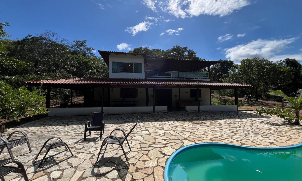 Alto Paraiso de Goias House | Relaxation, nature and swimming pool - Ranch in Chapada