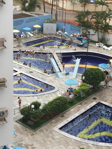 J Jeriquara Apartment | Residencial Águas da Fonte - Caldas Novas